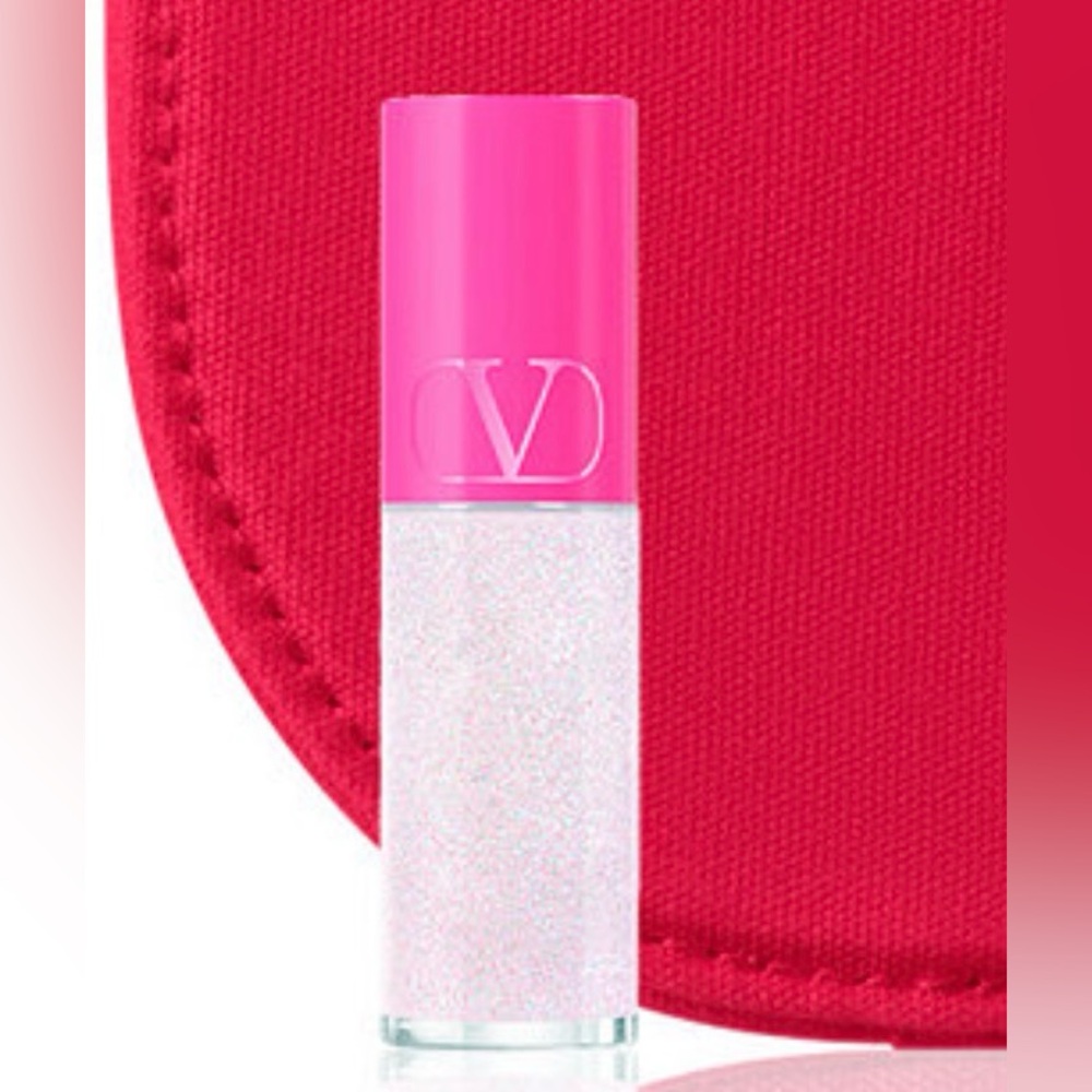 Mini Valentino shimmery plumping Lip Gloss
